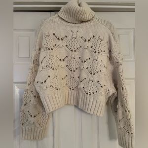 Zara cropped sweater